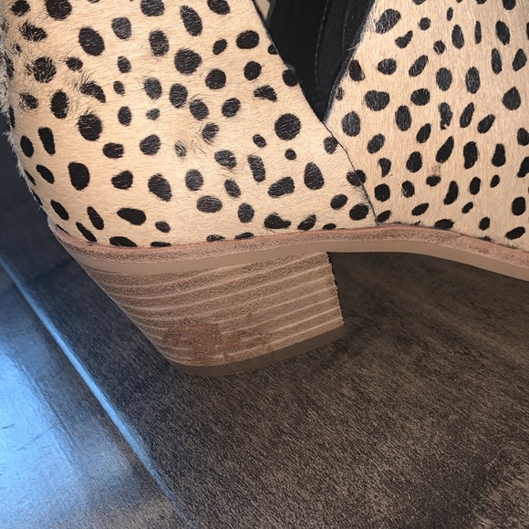 NWOB DOLCE VITA LEOPARD PRINT ANKLE BOOTIE - Picture 4 of 7